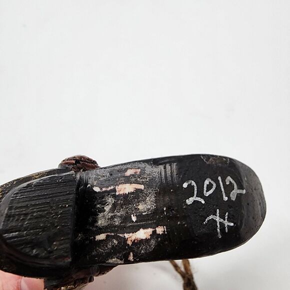 Cowboy Boot Christmas Ornament Brown Spur 3.5" Resin Western Cowgirl Rustic - Picture 10 of 10